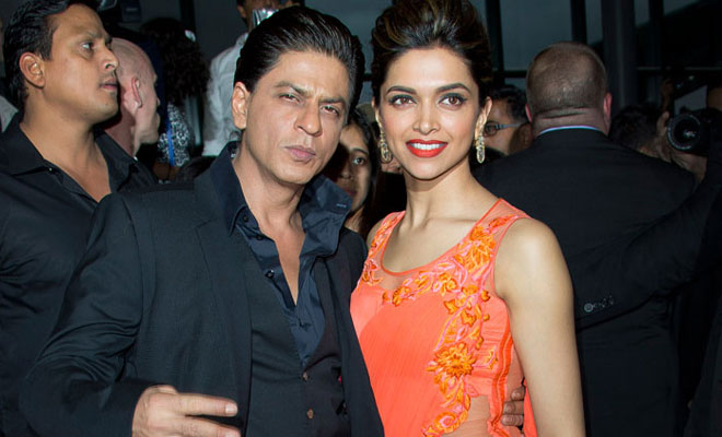 Shahrukh Khan and Deepika Padukone spotted shooting for HAPPY NEW YEAR in Dubai